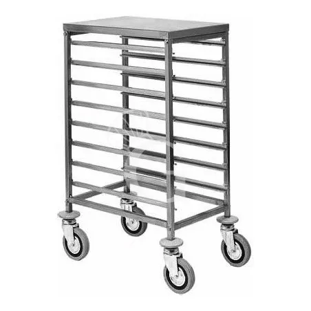 Soddisfatti O Rimborsati Carrello portateglie per 8 teglie GN1/1 - L 445 x P 620 x H 940 mm