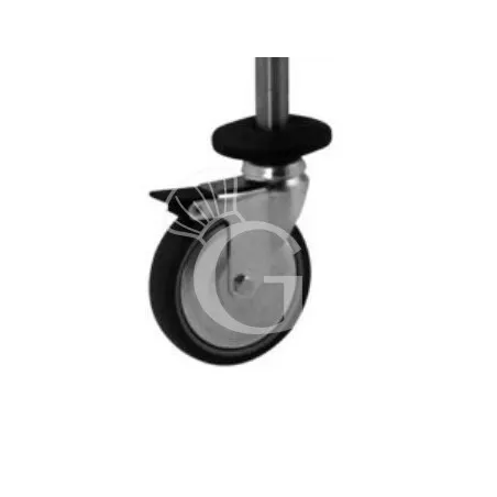 Spedizione Espresso Ruota con freno per carrello