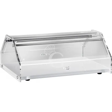 Prezzo Di Fabbrica Vetrina Bar Neutra porta brioches in laccato lucido bianco L 500 mm x P 350 mm x H 210 mm