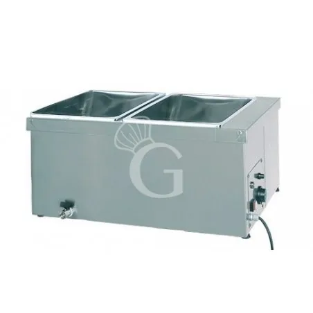 Compra Adesso Bagnomaria 2 bacinelle GN 1/1 L 780 mm x P 600 mm x H 320 mm 2000 W