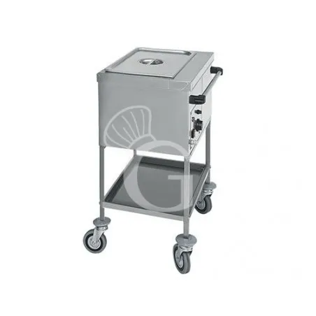 Bestseller Carrello termico bagnomaria per 1 bacinella GN1/1 - L 560 mm x P 650 mm x H 850 mm