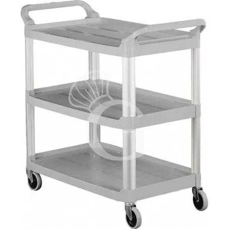 Prezzo Basso Carrello multiuso in plastica 3 ripiani L 1020 mm x 500 mm x 960 mm