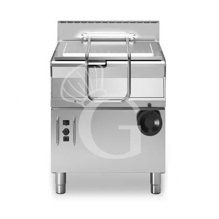 Promozione Brasiera a gas ribaltamento manuale capacità 44 LT L 700 mm x P 700 mm x H 850 mm