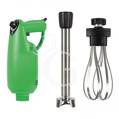 Occasione Mixer ad immersione con mescolatore da 400mm e frusta da 350mm, velocità variabile 2500/11000 rpm, 0,4 KW