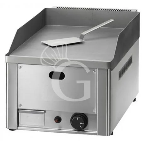 Di Tendenza Fry top a gas da banco - piastra liscia cromata singola - potenza 4000 W - dimensioni L 335 mm x P 600 mm x H 300 mm