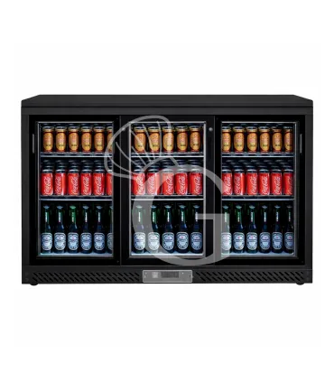Vetrina orizzontale a refrigerazione ventilata per bibite 3 porte scorrevoli 202 LT +2°C/+8°C Offerta Del Giorno