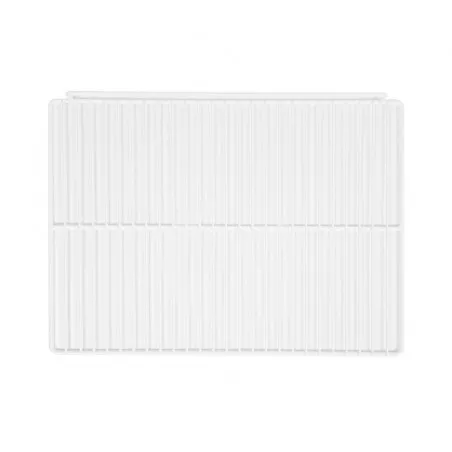 Promozione Esclusiva Griglia plastificata con ferma prodotto colore bianco 537 mm x 395 mm
