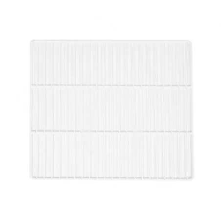 Spedito Oggi Griglia plastificata con ferma prodotto colore bianco 550 mm x 465 mm