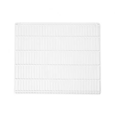 Griglia plastificata con ferma prodotto colore bianco misure L 653 x P 525 mm Prezzo Basso