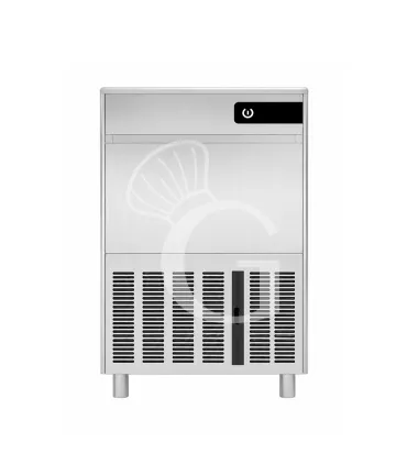 Macchina del ghiaccio monofase kg 60/24h cubetto cavo raffreddamento ad acqua Novità