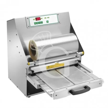 Compra Online Termosigillatrice automatica acciaio inox larghezza film 380 mm L 460 mm x P 510 mm x H 555 mm 1,5 Kw