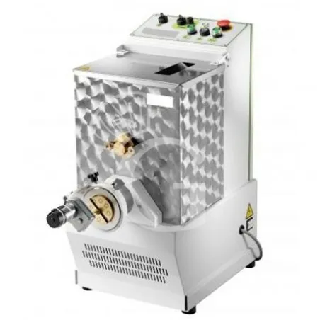 Esclusivo Macchina per pasta fresca capacità 8 kg produzione oraria 25 Kg Trifase - con coltello tagliapasta incluso e cavalletto di serie
