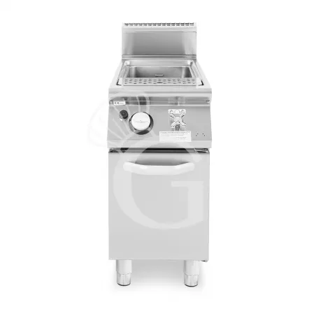 Ultimissimo Modello Cuocipasta professionale a gas su mobile chiuso 1 vasca 40 LT L 400 mm x P 900 mm x H 870 mm