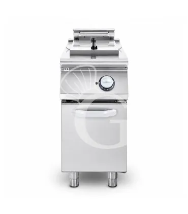 Bestseller Friggitrice Industriale elettrica su armadio chiuso 1 vasca 15 LT 10,2 Kw Trifase