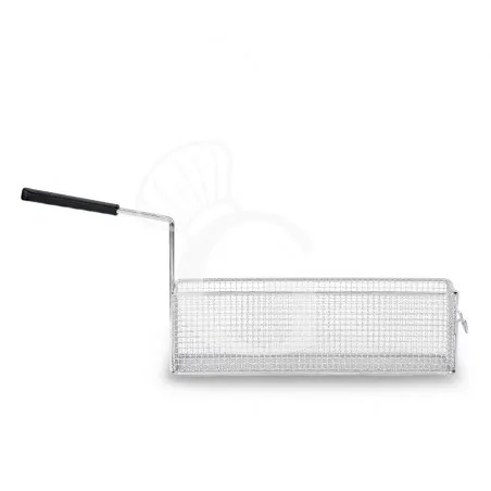 Ultimissimo Modello Cestello da 1/2 per friggitrice Elettrica da 15 litri - L 125 mm x P 380 mm x H 110 mm