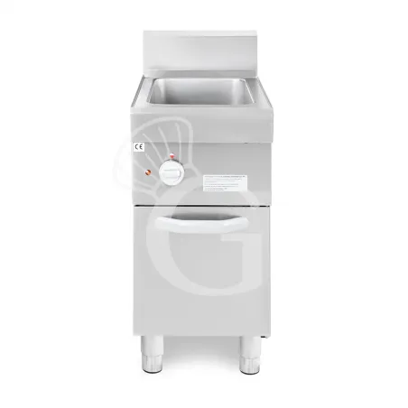 Solo Oggi Cuocipasta professionale elettrico su mobile chiuso 1 vasca 40 LT L 400 mm x P 700 mm x H 850 mm