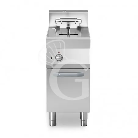 Nuovo Arrivo Friggitrice Industriale elettrica su armadio chiuso 1 vasca 10 LT 7,5 Kw Trifase