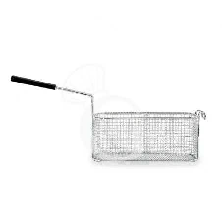 Prezzo Scontato Cestello da 1/2 per friggitrice a Gas da 13 litri - L 300 mm x P 105 mm x H 125 mm