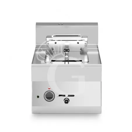 Ultime Pezzi Friggitrice Industriale elettrica da banco 1 vasca 10 LT 7,5 Kw Trifase - P 650 mm