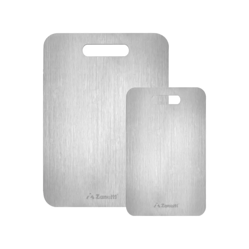 Offerta Limitata SET TAGLIERI IN ACCIAIO INOX 34X23 CM -25X15 CM