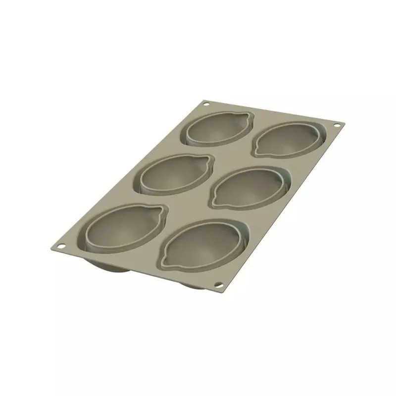3D FRUITS DELIZIA AL LIMONE STAMPO IN SILICONE 6 IMPRONTE Spedizione Espresso