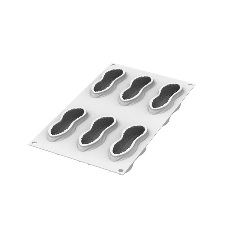 3D FRUITS ARACHIDE 100 STAMPO IN SILICONE 6 IMPRONTE Offerta Limitata