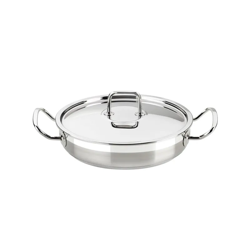 PROFESSIONAL TEGAME CM 26 CON COPERCHIO INOX Ultime Pezzi