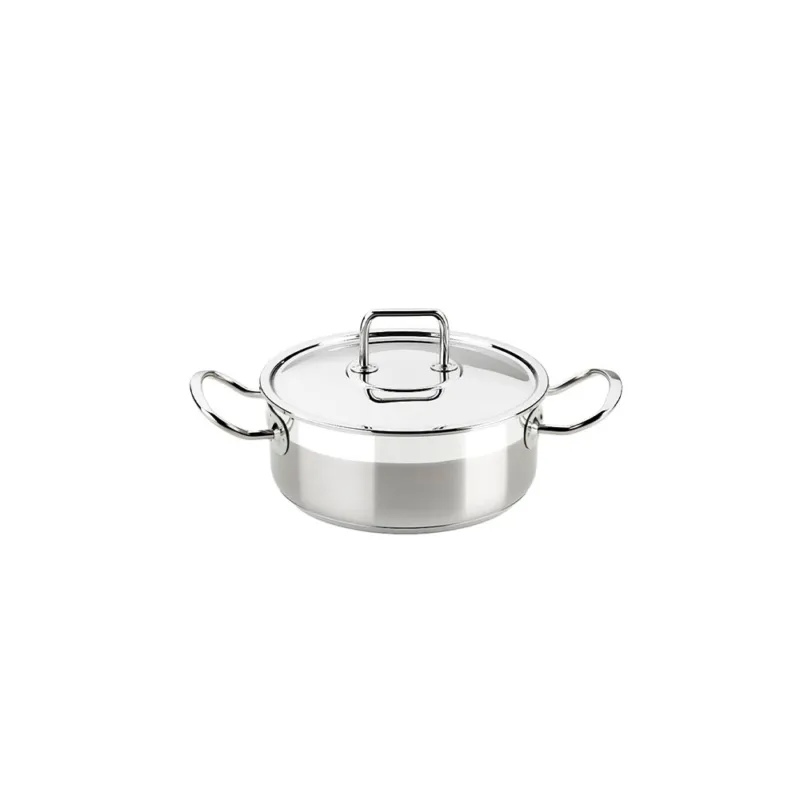 Scelto Dai Clienti PROFESSIONAL CASSERUOLA ALTA CM 18 CON COPERCHIO INOX