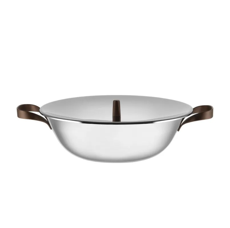 EDO WOK IN ACCIAIO INOX PER INDUZIONE 34 CM Occasione Imperdibile