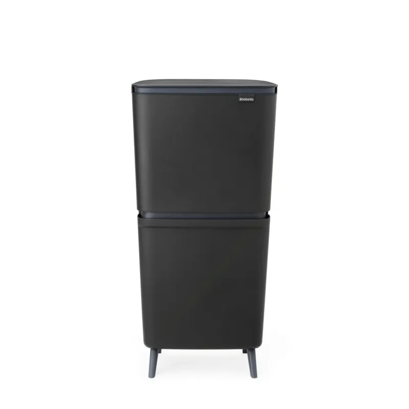 SORTUP RECYCLE BIN HI PATTUMIERA DARK GREY 20+25L Consegna Rapida