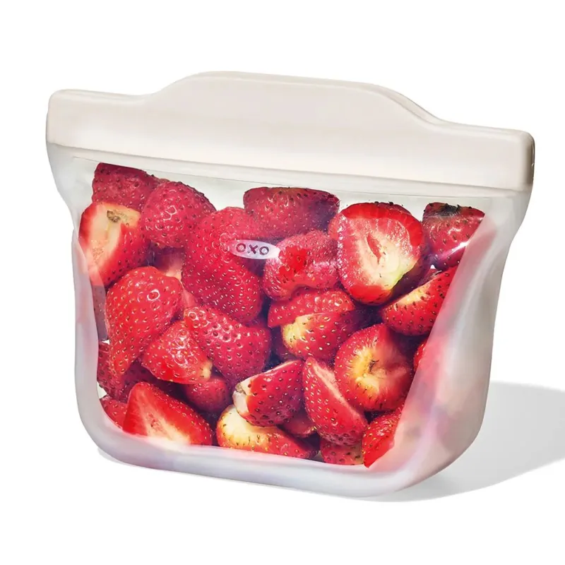 GOOD GRIPS SACCHETTO STAND-UP RIUTILIZZABILE IN SILICONE 335ML Economico