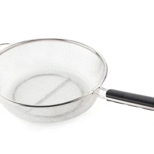 COLINO INOX PIATTO MANICO PLASTICA 25 CM Sconto