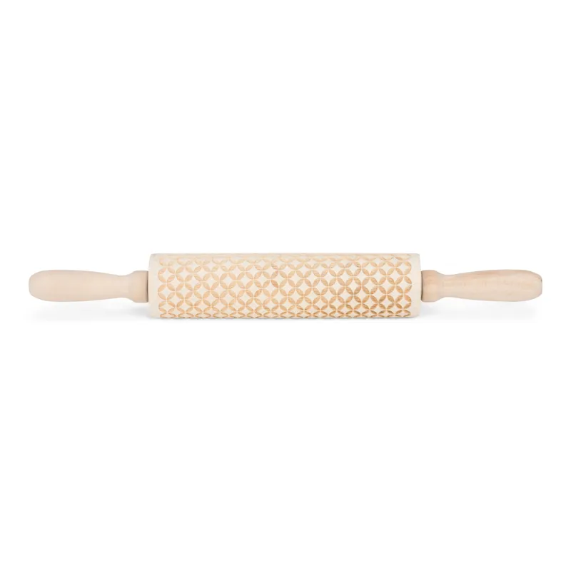 Soddisfatti O Rimborsati MATTARELLO DECORATORE IN LEGNO ROMBO 20 CM