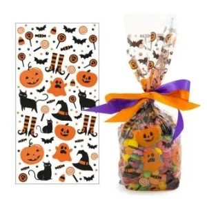 SACCHETTI 12X24 CM HALLOWEEN 20 PZ Promo Stagionale