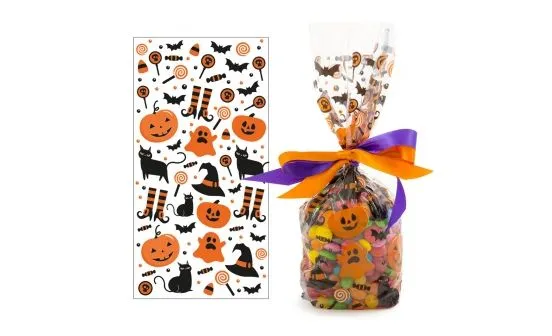 SACCHETTI 12X24 CM HALLOWEEN 20 PZ Promo Stagionale