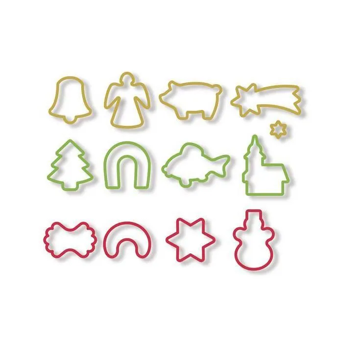 Spedito Oggi DELICIA SET TAGLIABISCOTTI DI NATALE 13 PZ 630902