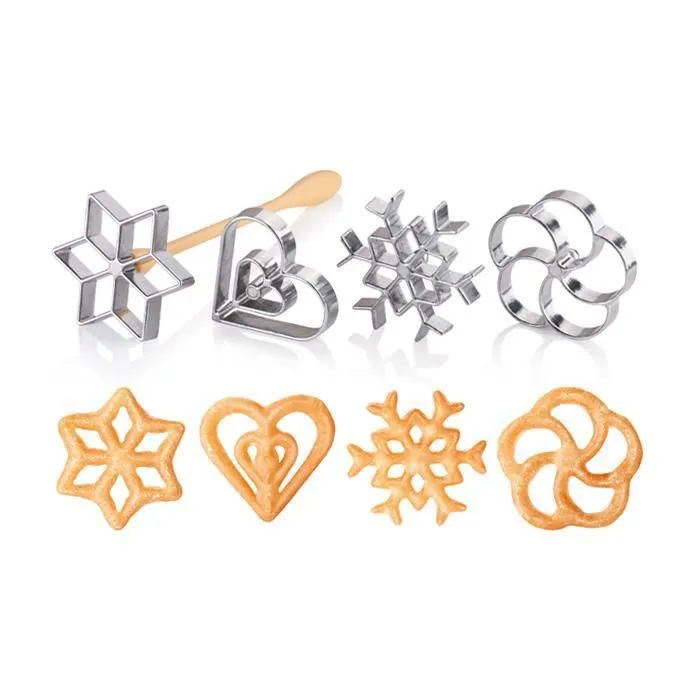 DELICIA STAMPI PER FRITTELLE 4 PZ 630048 Occasione Imperdibile