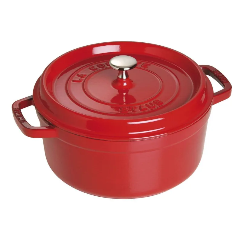 Saldi CASSERUOLA COCOTTE TONDA CM 24 ROSSA
