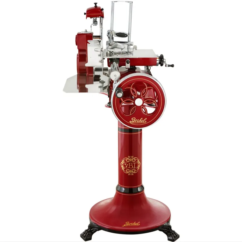Compra Online AFFETTATRICE A VOLANO MODELLO TRIBUTE ROSSO CON PIEDISTALLO