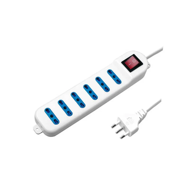 Vendita Finale MULTIPRESA CON INTERRUTTORE 6PRESE10/16A+T CAVO 1,5MT - BLISTER