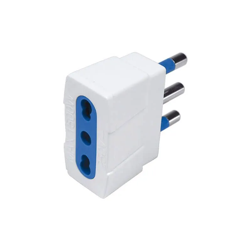 Ultima Occasione ADATTATORE IMQ DA PRESA BIVALENTE A SPINA 2POLI+T16A BLISTER