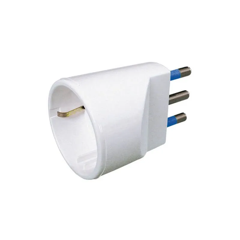 Offerta ADATTATORE IMQ DA PRESA SCHUKO A SPINA 2POLI+T16A - BLISTER