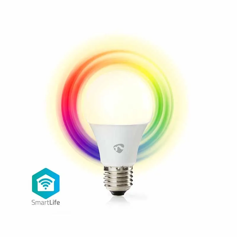 Soddisfatti O Rimborsati LAMPADINA LED SMART WI-FI COLORE PIENO E BIANCO CALDO E27