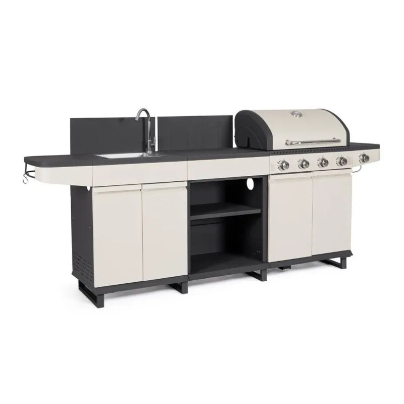 Affare ANNARITA CUCINA A GAS DA ESTERNO CON LAVELLO BEIGE