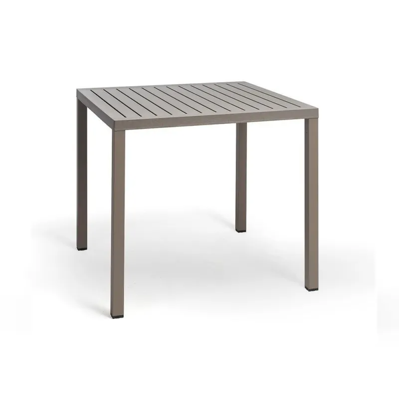 CUBE TAVOLO 80 CM TORTORA Pagamento Sicuro