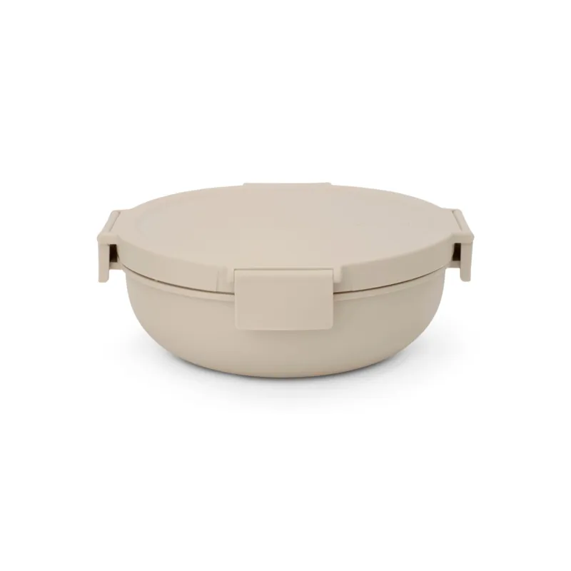 MAKE & TAKE LUNCH BOX PER INSALATE 1.3L SOFT BEIGE Subito Disponibile