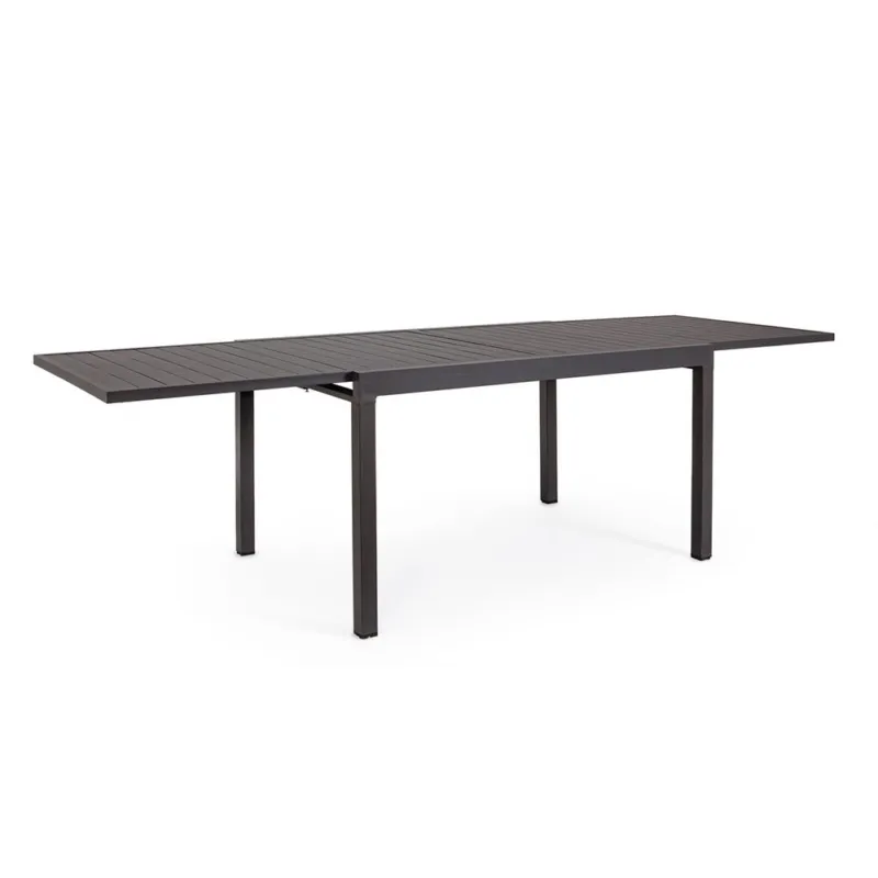 PELAGIUS TAVOLO ALLUNGABILE 135-270X90 CM GRIGIO ANTRACITE Occasione Imperdibile