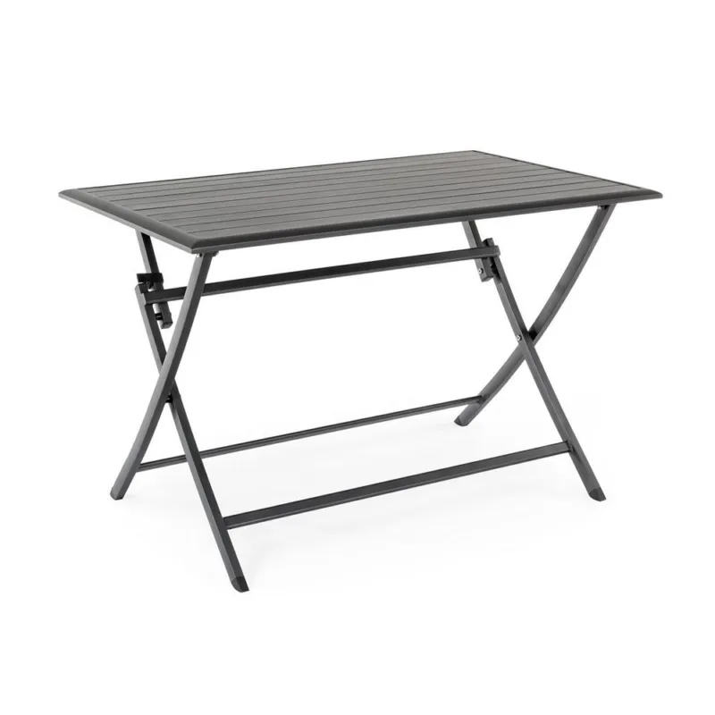 ELIN TAVOLO PIEGHEVOLE 110X70 CM ANTRACITE Direttamente Dal Produttore