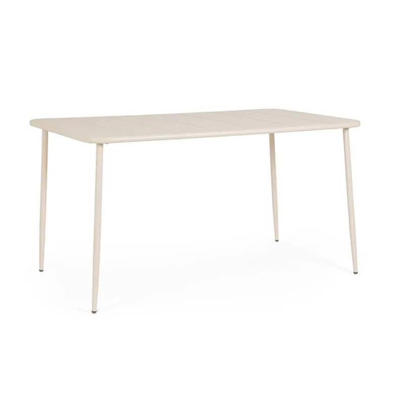 Subito Disponibile YARA TAVOLO 140X80 CM CHAMPAGNE