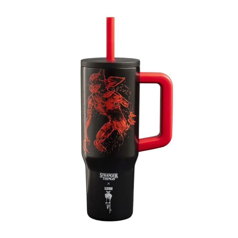 Prezzo Basso STRANGER THINGS HANDLE TUMBLER ACCIAIO INOX 900 ML